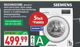 Marktkauf Siemens waschmaschine wm14n127 Angebot