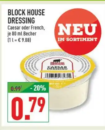 Marktkauf Block house caesar dressing Angebot