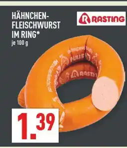 Marktkauf Rasting hähnchen-fleischwurst im ring Angebot