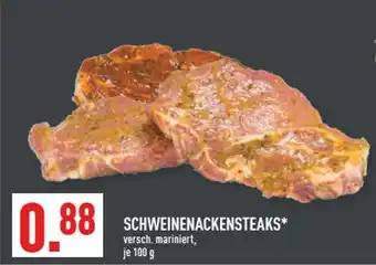 Marktkauf Schweinenackensteaks Angebot