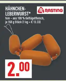 Marktkauf Rasting hähnchen-leberwurst Angebot