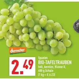 Marktkauf Demeter bio-tafeltrauben Angebot