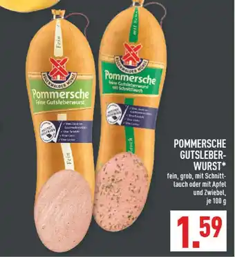 Marktkauf Rügenwalder mühle pommersche feine gutsleberwurst Angebot