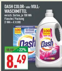 Marktkauf Dash dash color waschmittel Angebot