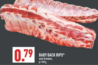 Marktkauf Baby back rips Angebot