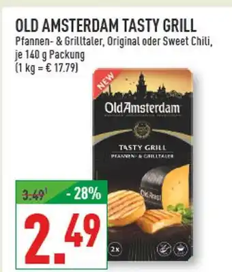 Marktkauf Old amsterdam tasty grill pfannen- & grilltaler, original oder sweet chili Angebot
