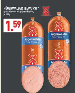 Marktkauf Rügenwalder reine teewurst Angebot