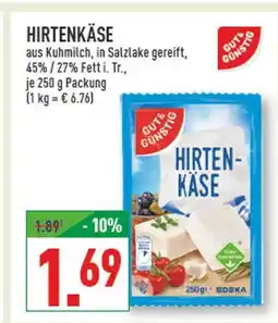 Marktkauf Gut & günstig hirtenkäse Angebot