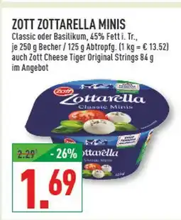Marktkauf Zott zottarella minis classic Angebot