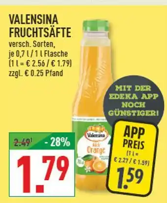 Marktkauf Valensina fruchtsäfte Angebot
