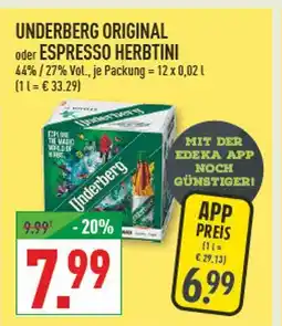 Marktkauf Underberg underberg original Angebot