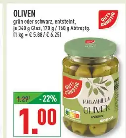 Marktkauf Gut & günstig manzanilla oliven Angebot