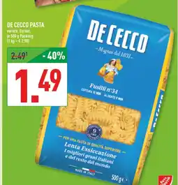 Marktkauf De cecco fusilli n°34 Angebot