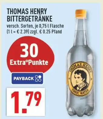 Marktkauf Thomas henry bittergetränke Angebot