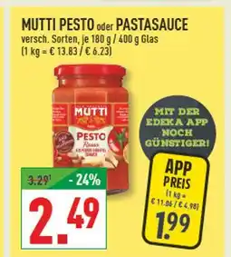Marktkauf Mutti pesto Angebot
