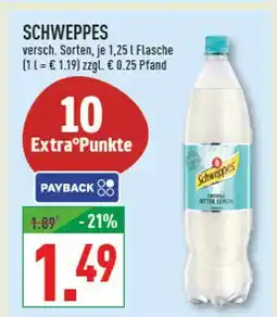 Marktkauf Schweppes versch. sorten Angebot