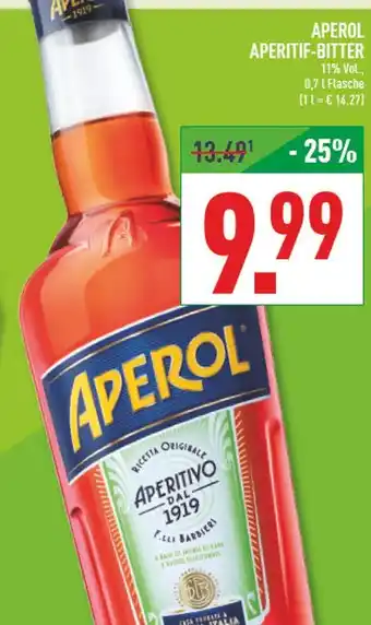 Marktkauf Aperol aperitif-bitter Angebot
