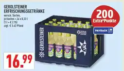 Marktkauf Gerolsteiner erfrischungsgetränke Angebot
