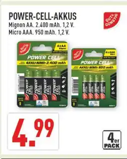 Marktkauf Power-cell-akkus mignon aa Angebot
