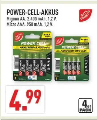 Marktkauf Power-cell-akkus mignon aa Angebot