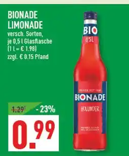 Marktkauf Bionade limonade holunder Angebot