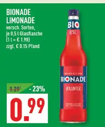 Marktkauf Bionade limonade holunder Angebot