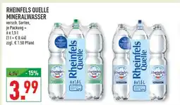 Marktkauf Rheinfels quelle mineralwasser medium Angebot
