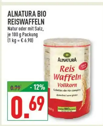 Marktkauf Alnatura bio reiswaffeln vollkorn Angebot