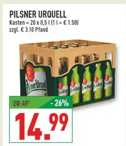 Marktkauf Pilsner urquell Angebot
