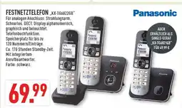 Marktkauf Panasonic festnetztelefon kx-tg6822gb Angebot