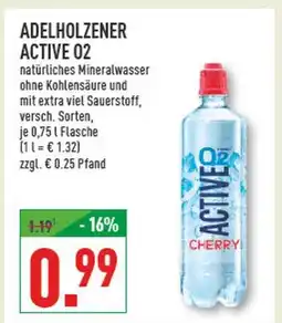 Marktkauf Adelholzener active o2 cherry Angebot