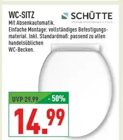 Marktkauf Schütte wc-sitz Angebot