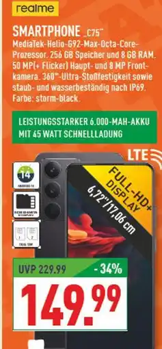 Marktkauf Realme smartphone c75 Angebot