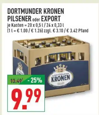Marktkauf Dortmunder kronen pilsener Angebot