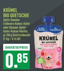 Marktkauf Krümel bio quetschie apfel-banane-erdbeere-kokos-hafer Angebot