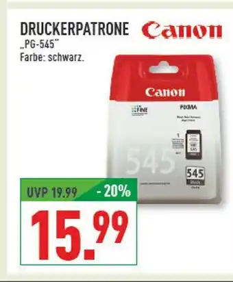 Marktkauf Canon druckerpatrone pg-545 Angebot
