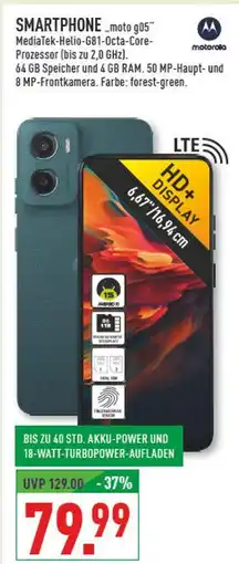 Marktkauf Motorola smartphone moto g05 Angebot