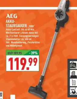 Marktkauf Aeg akku-staubsauger 3000 Angebot