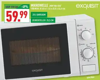 Marktkauf Exquisit mikrowelle mw 900-030 Angebot