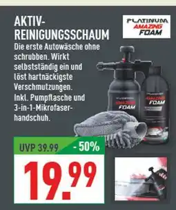 Marktkauf Platinum amazing foam aktiv-reinigungsschaum Angebot