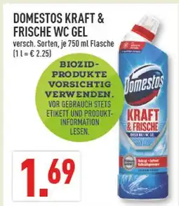 Marktkauf Domestos kraft & frische wc gel Angebot