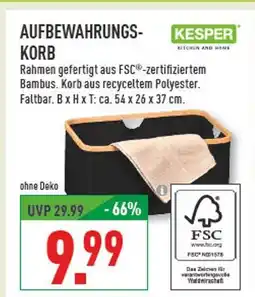 Marktkauf Kesper aufbewahrungskorb Angebot