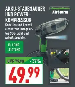 Marktkauf Hammersmith akku-staubsauger und power-kompressor Angebot