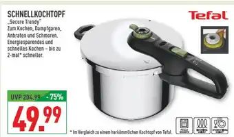 Marktkauf Tefal schnellkochtopf secure trendy Angebot