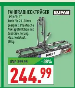 Marktkauf Eufab fahrradheckträger poker-f Angebot
