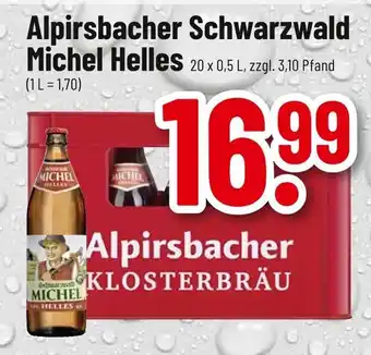 trinkgut Alpirsbacher klosterbräu schwarzwald michel helles Angebot