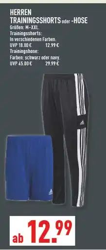 Marktkauf Adidas herren trainingsshorts Angebot