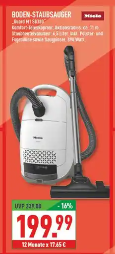 Marktkauf Miele boden-staubsauger guard m1 s8380 Angebot