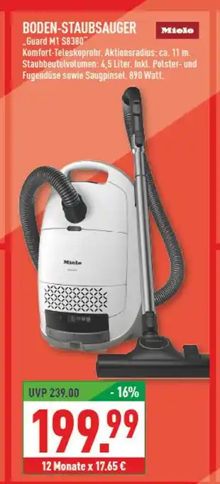 Marktkauf Miele boden-staubsauger guard m1 s8380 Angebot