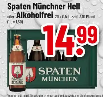 trinkgut Spaten spaten münchner hell Angebot